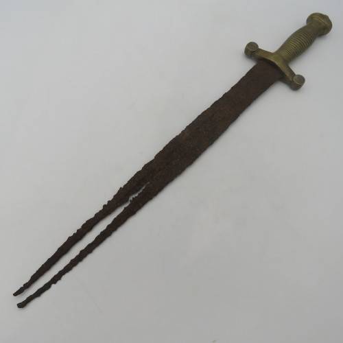 1831 French Infantry short sword - `Gladius` blade rusted away