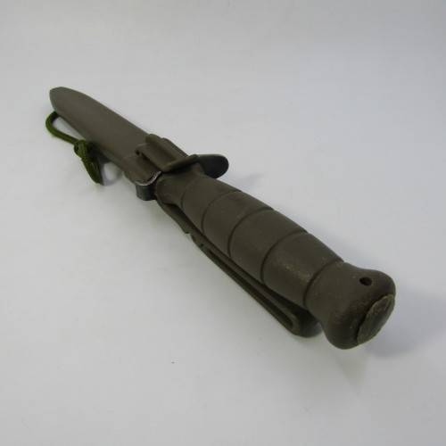Glock 78 Olive green tactical knife with sheath