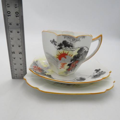 Vintage shelley porcelain trio