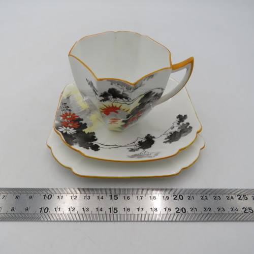 Vintage shelley porcelain trio