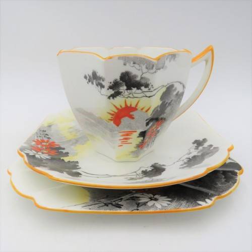 Vintage shelley porcelain trio
