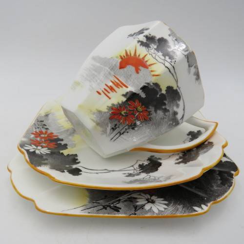 Vintage shelley porcelain trio