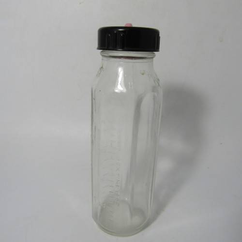 Vintage Freflo glass baby bottle made in Birmingham