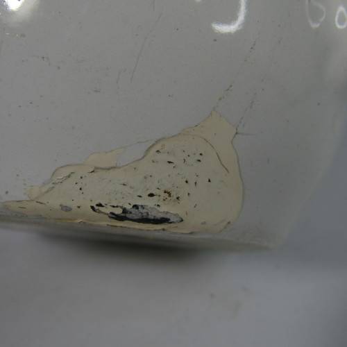 Vintage enamelled small teapot