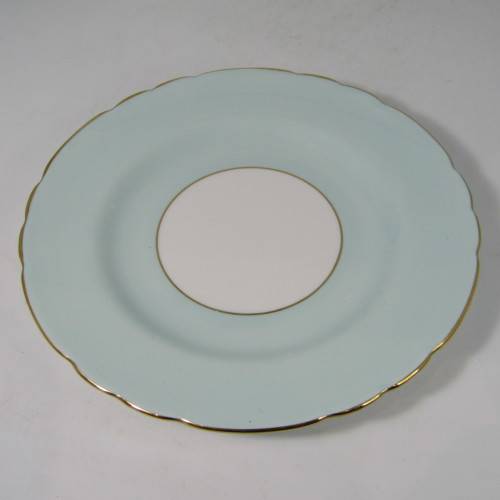 Vintage Light Blue Tuscan porcelain trio