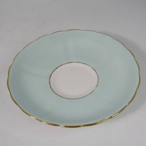 Vintage Light Blue Tuscan porcelain trio