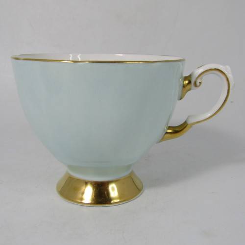 Vintage Light Blue Tuscan porcelain trio