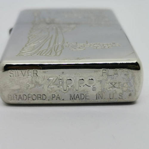Original Zippo with Statue of Liberty