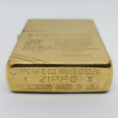 Original Zippo with Statue of Liberty