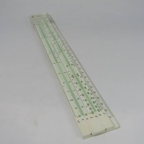 Castel Rietz slide ruler - vintage