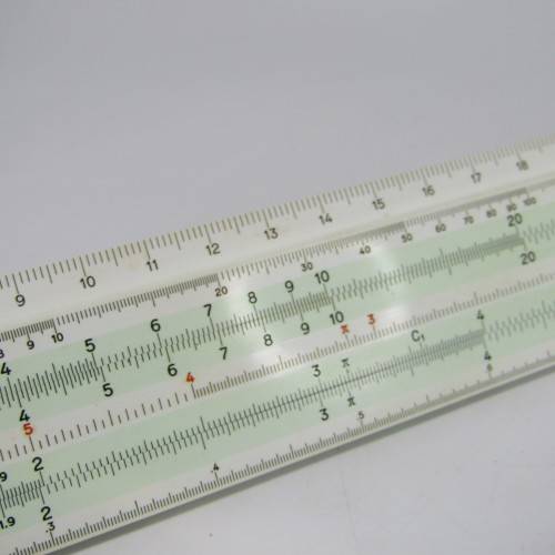 Castel Rietz slide ruler - vintage