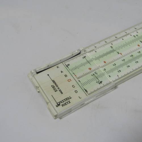 Castel Rietz slide ruler - vintage