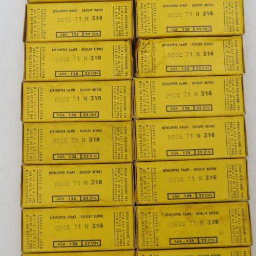 Kodak verichrome pan VP620 18 packs of unused film - unopened