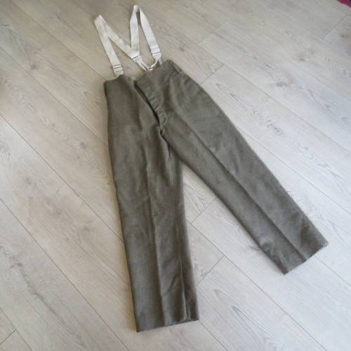 SADF 1961 battledress trousers with suspenders - Size 32