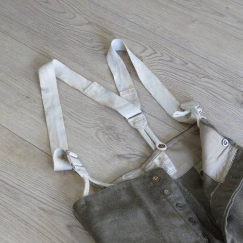 SADF 1961 battledress trousers with suspenders - Size 32