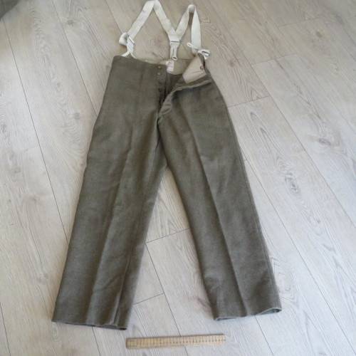 SADF 1961 battledress trousers with suspenders - Size 32