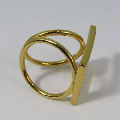 Vintage GUCCI scarf ring