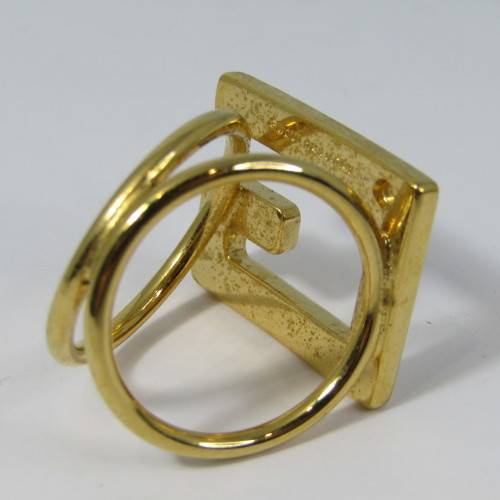 Vintage GUCCI scarf ring