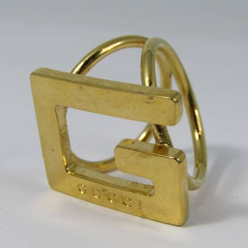 Vintage GUCCI scarf ring