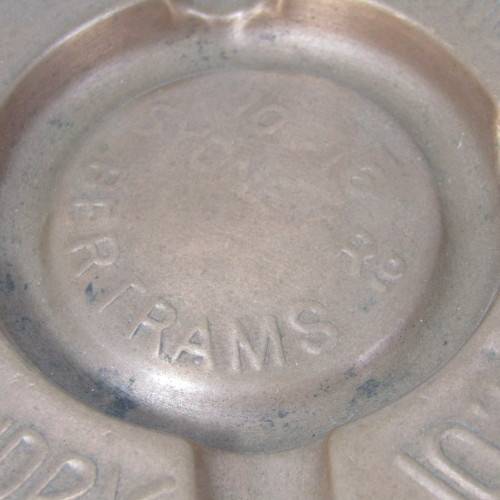 Vintage Jo`Burg advertising ashtray Reliance Laundry, Bertrams