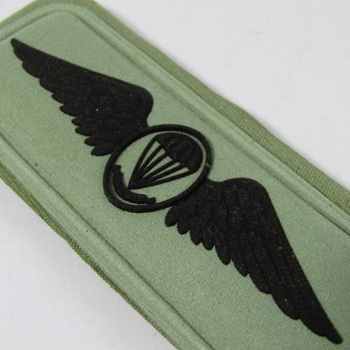 SANDF Paratrooper instructor wing embossed badge