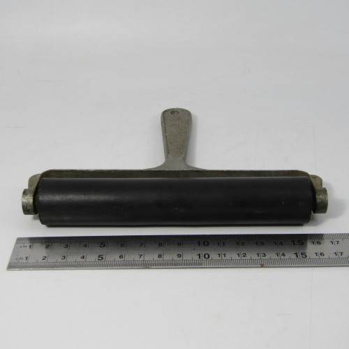 Nebro screen printing ink roller - vintage