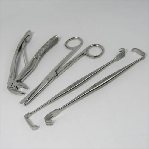 Lot of 4 Dentist tools - unused