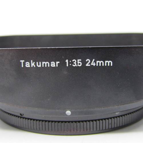 Asahi Pentaxlens hood for Taumar 1:35 24mm lens