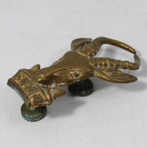 SADF Infantry bokkop cap and SA collar badge
