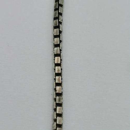 Silver necklace 58cm - weighs 6.4g