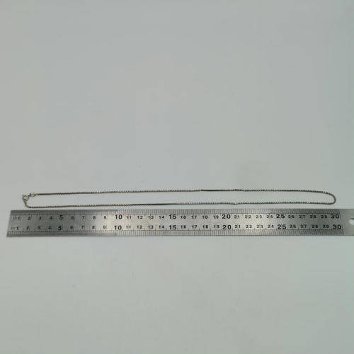 Silver necklace 58cm - weighs 6.4g
