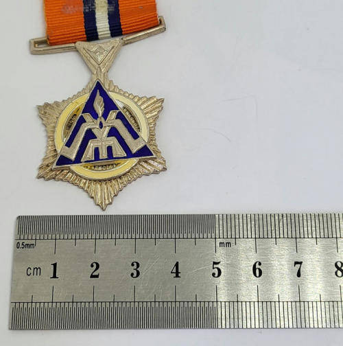 SA Police silver star for merit medal