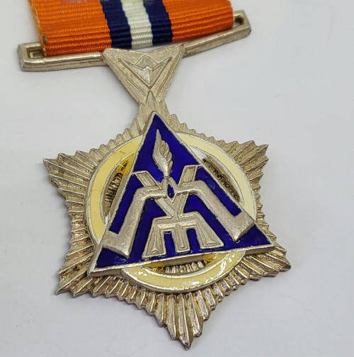 SA Police silver star for merit medal