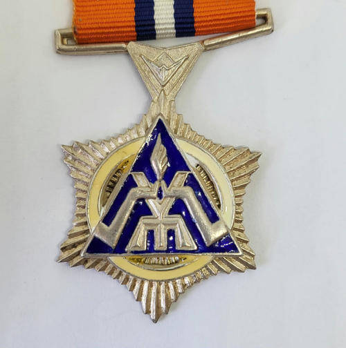 SA Police silver star for merit medal