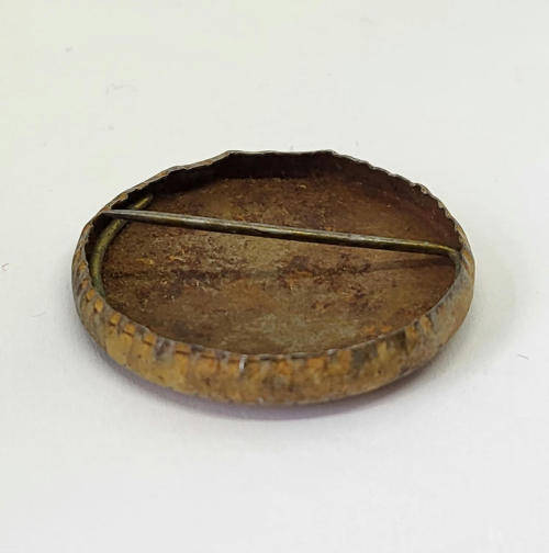 King George V and Queen Mary tinnie badge