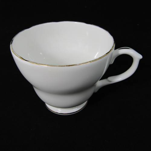 Duchess white and gold porcelain trio