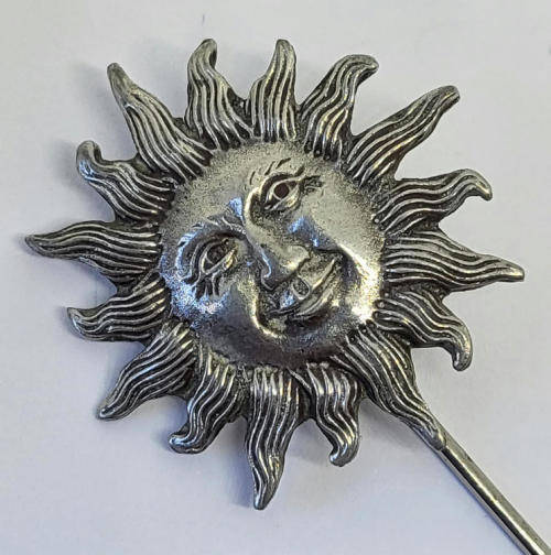 Vintage Sunny face stick pin