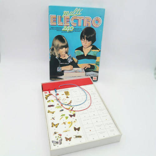 Vintage Jumbo Multi Electro 240 educational game