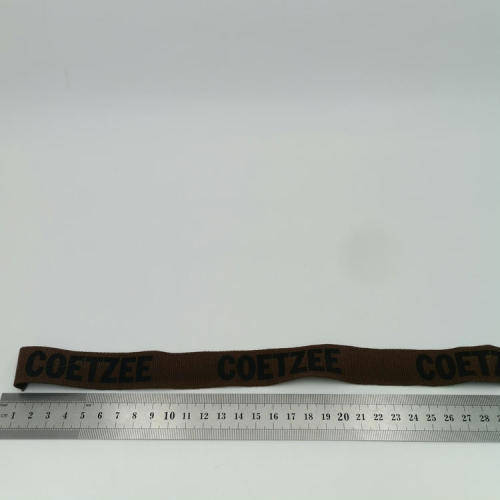 Lot of SA Army Coetzee name tags