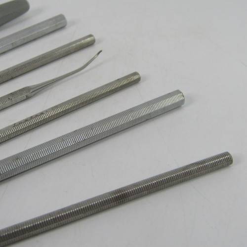 Lot of 7 different dentist tools