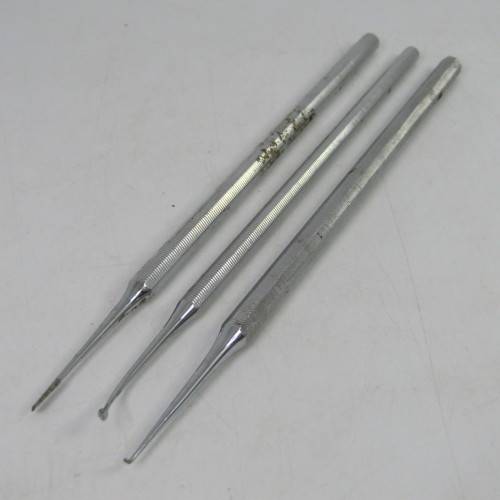 Lot of 6 different dentist tools