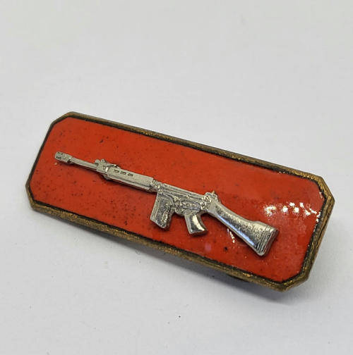 SADF Marksman silver shooting balkie