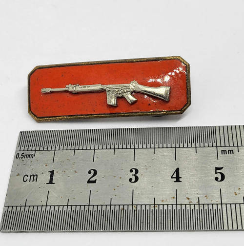 SADF Marksman silver shooting balkie