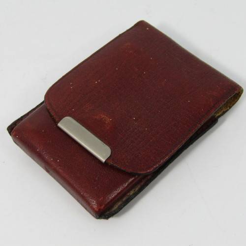 Vintage pocket lighter & pocket knife in pouch - not working
