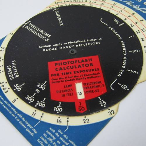 Kodak indoor exposure guide No. 1211