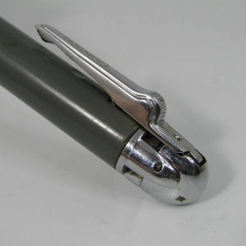Vintage Ronson Penciliter pencil lighter in case - not working - front tip loose