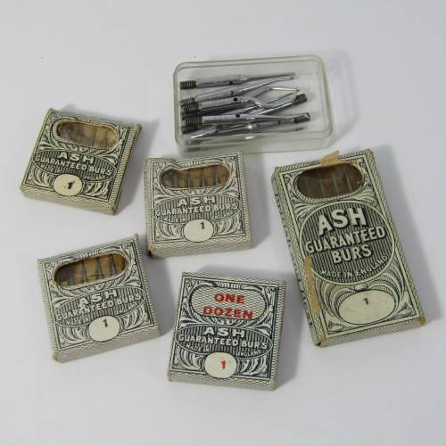 Lot of Ash Burs dental drill bits