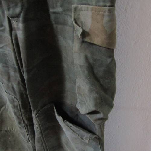 Angola Border War FAPLA camo trousers - well used - size 30