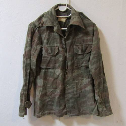 Angola Border War FAPLA camo jacket - well used - size S