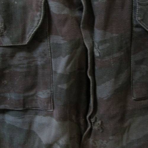 Angola Border War FAPLA camo jacket - well used - size S